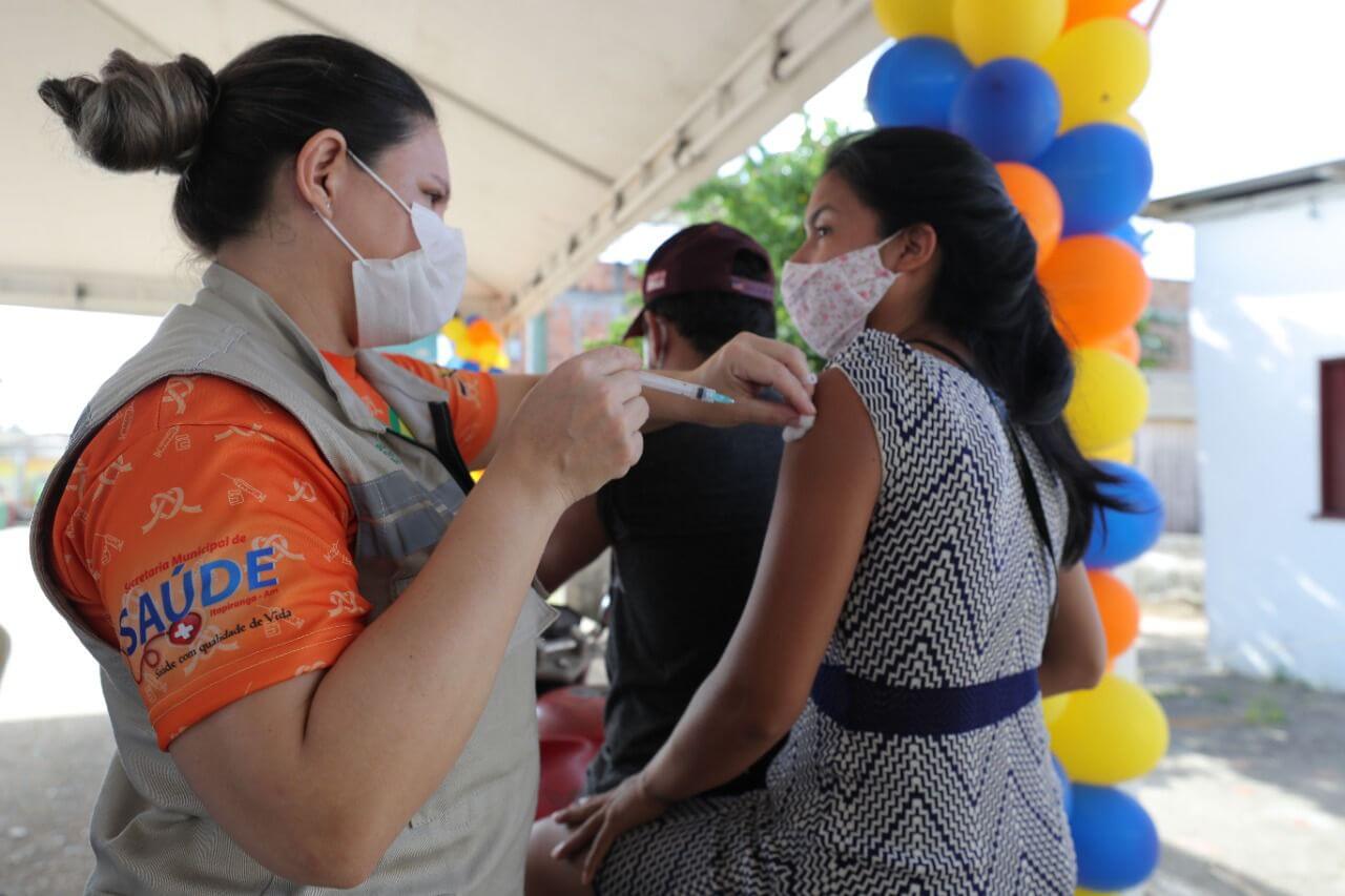 Amazonas já aplicou 6.907.360 doses de vacina contra Covid-19 até esta sexta-feira