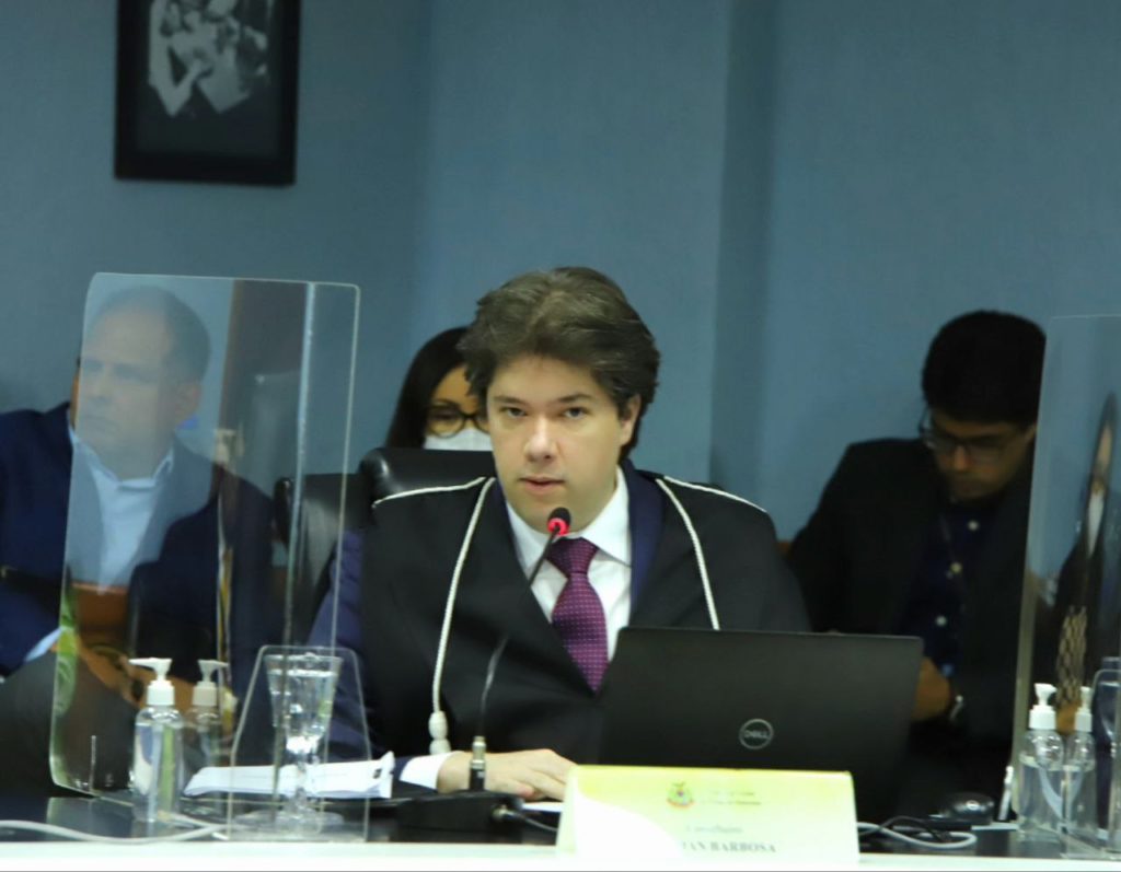 conselheiro do Tribunal de Contas do Amazonas (TCE-AM), Fabian Barbosa