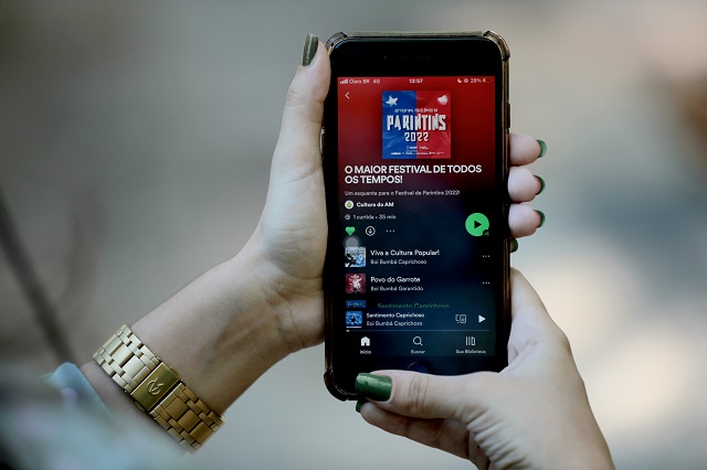 playlist está disponível no Spotify