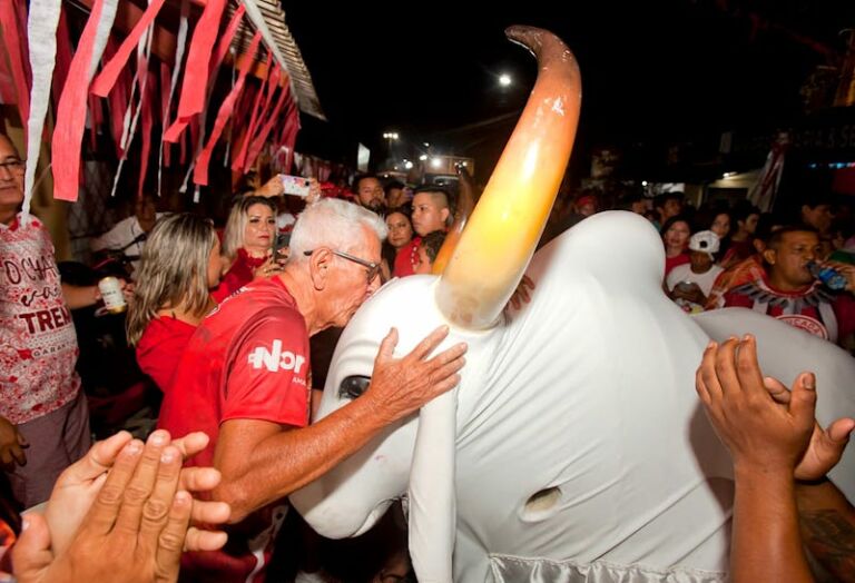 Garantido-celebra-Dia-dos-Namorados-levando-multidao-as-ruas-de-Parintins-3 Garantido celebra Dia dos Namorados levando multidão às ruas de Parintins