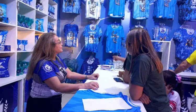 Loja Vitrine Azul