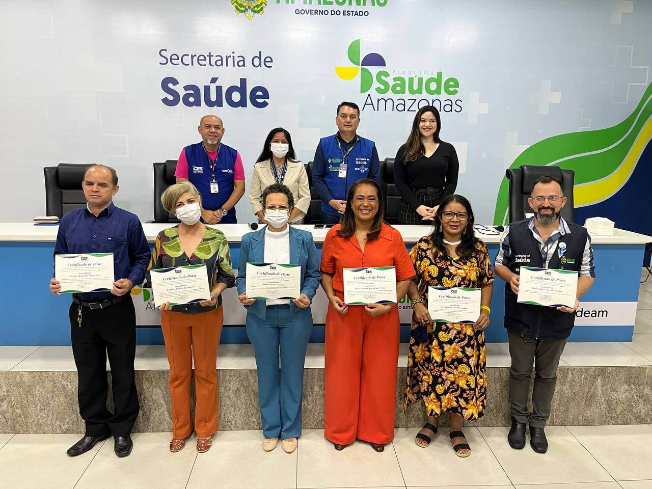 Conselho Estadual de Saúde realiza posse de novos membros eleitos em eleição suplementar