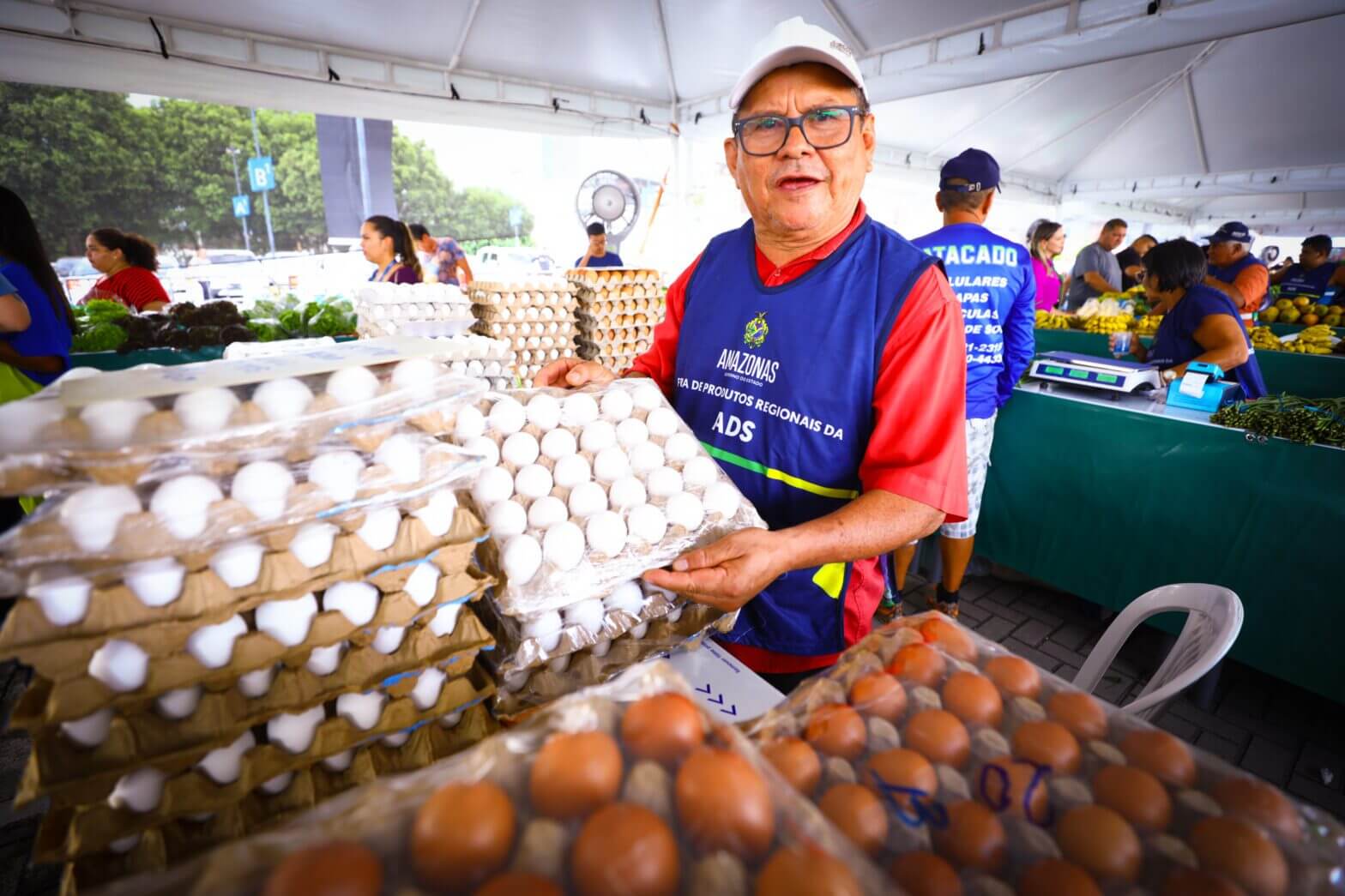 Feiras de Produtos Regionais da ADS funcionam ate quarta e voltam no sabado nesta semana