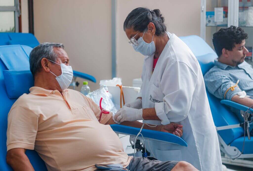 Levantamento aponta faixa etaria com maior numero de doadores de sangue no Amazonas