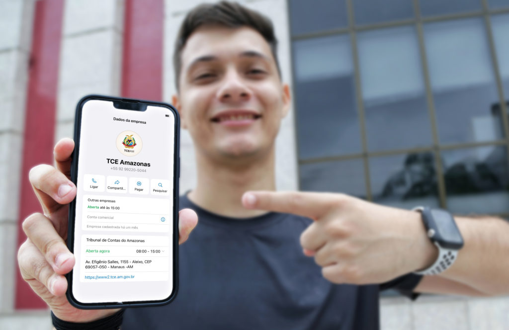 TCE-AM lança canal no WhatsApp
