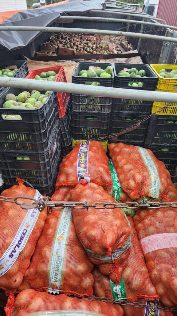 Adaf apreende 11 toneladas de manga na barreira de vigilância de Jundiá