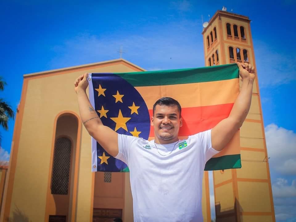 Pedro Henrique Nunes, atleta do lançamento de dardo