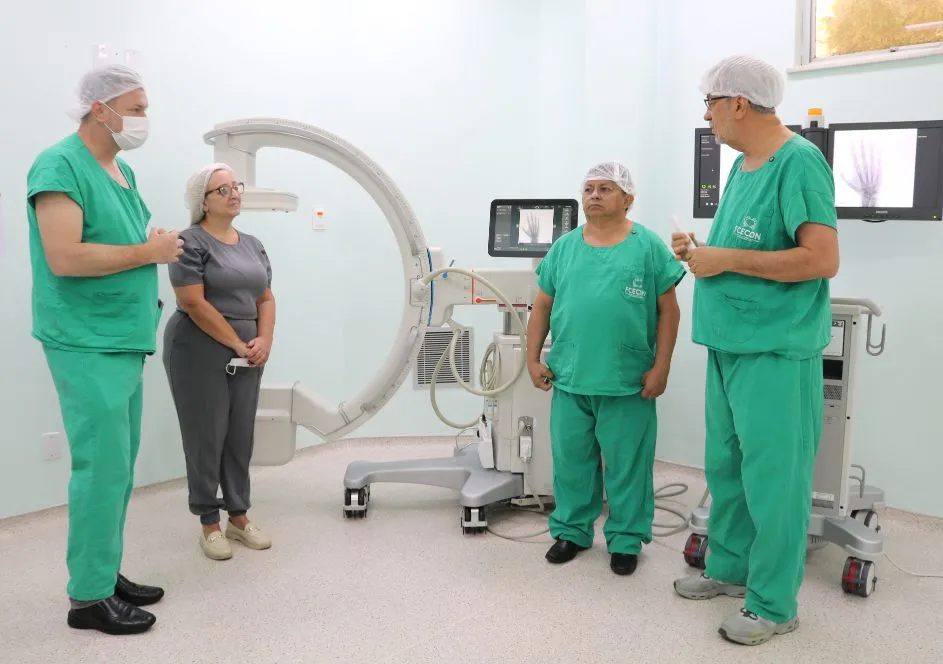 Centro Cirúrgico da FCecon conta com novo equipamento que gera imagens em alta definição e em tempo real