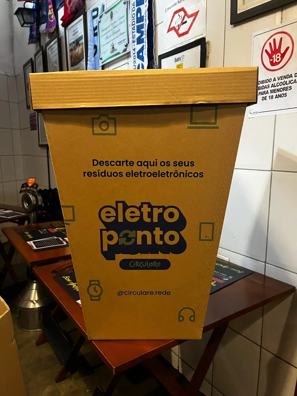 Campanha em prol do meio ambiente busca parceiros para serem pontos de descarte de eletrônicos