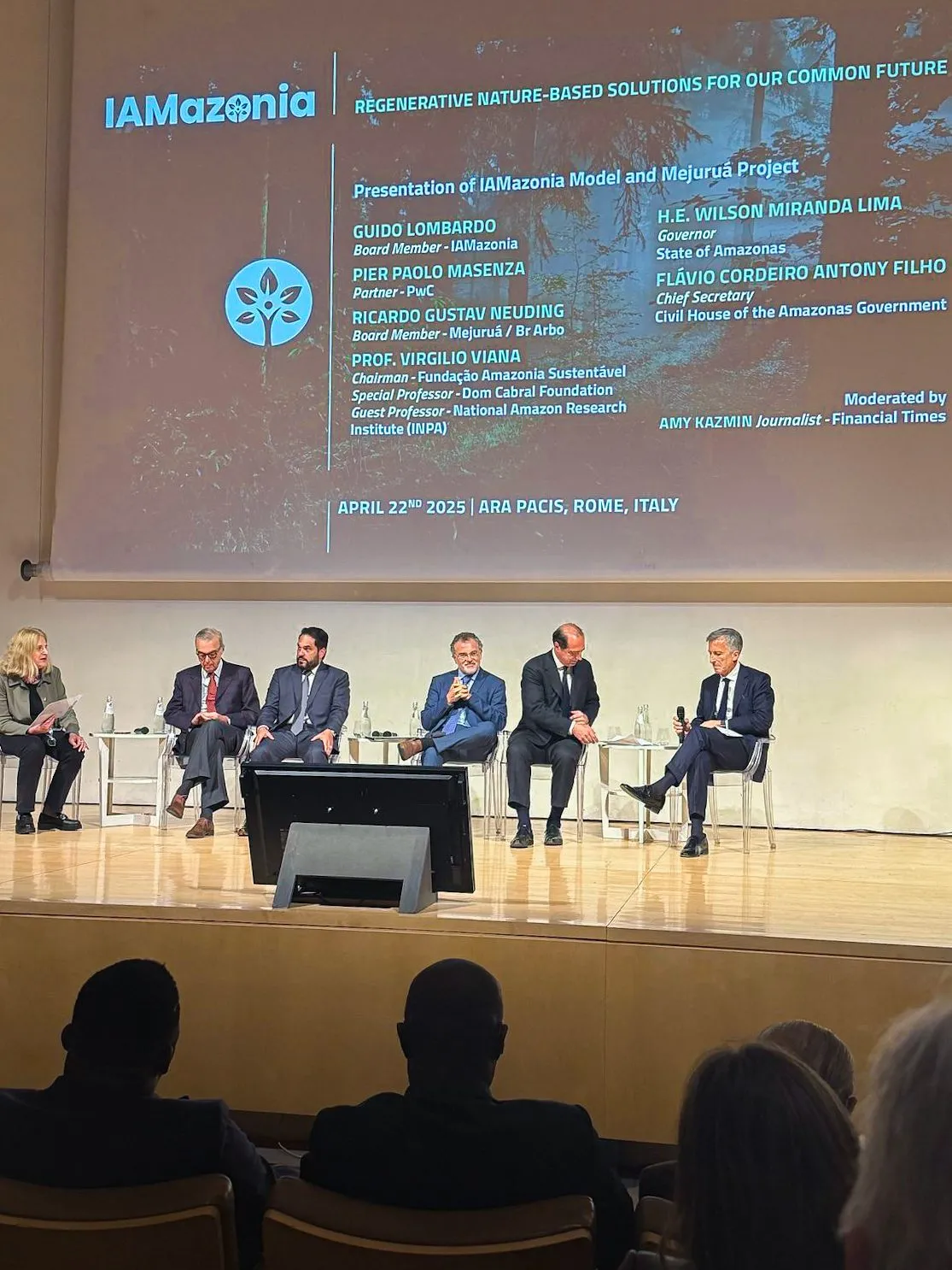 Amazonas participa do Fórum Internacional da IAMzonia em Roma